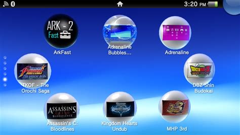 Vita Adrenaline Bubbles Manager V Disponible