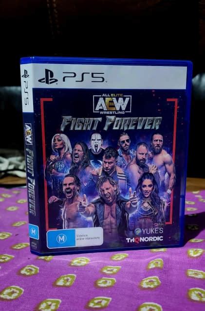 Ps Aew All Elite Wrestling Fight Forever Ps Game Playstation