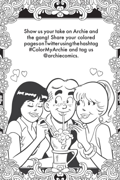 Archies Coloring Book 1 Preview First Comics News