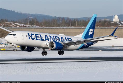 TF ICS Icelandair Boeing 737 8 MAX Photo By Laszlo Fekete ID 1403047