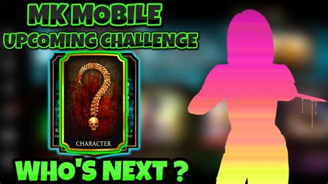 MK Mobile Upcoming Challenge Character Mortal Kombat Mobile Next