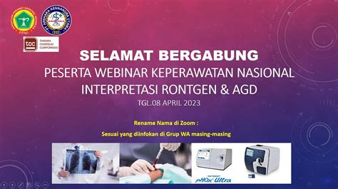 Webinar Keperawatan Nasional Interpretasi Rontgen Agd Youtube