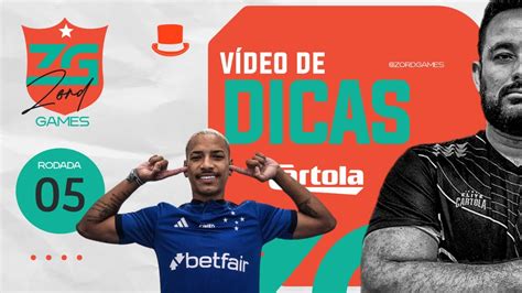 DICAS PARA MITAR NA RODADA 05 DO CARTOLA FC 2024 AINDA É IMPORTANTE