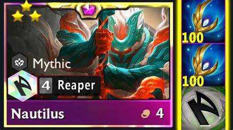 Nautilus 3 Star ⭐⭐⭐ Become The Grim Reaper Max Ap Max Execution 4