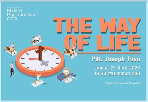 The Way Of Life Gereja Presbyterian Orchard