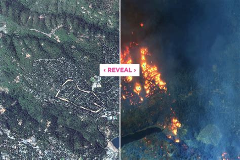 Before And After Photos Show The Devastation Of The California Wildfires