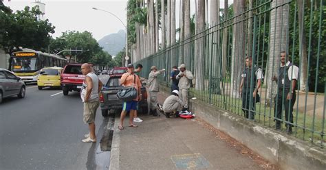 G Homem Atropelado Na Rua Jardim Nico Zona Sul Do Rio