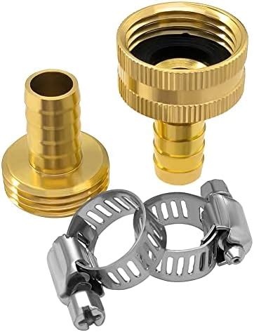 Amazon Hooshing Garden Hose Repair Kit Brass Mender Hose