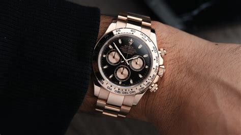 Rolex Daytona Rose Gold Reverse Panda Chocolate Ticking Way