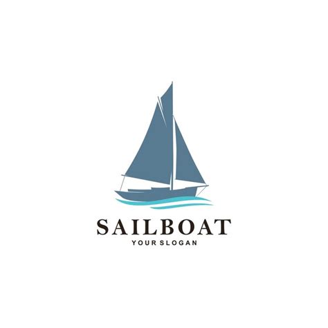 Premium Vector Simple Sailboat Logo Design Ideas