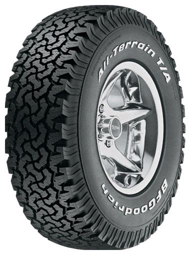 Bfgoodrich All Terrain Ta Lt28570 R17 121q Tire Specifications