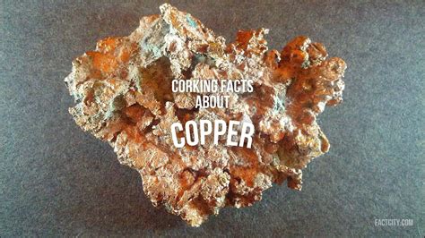 12 Corking Facts About Copper Fact City