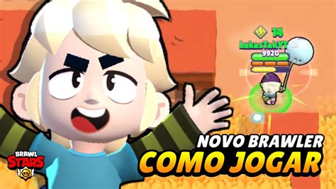 COMO JOGAR BEM DE GUS NO BRAWL STARS NOVO BRAWLER YouTube