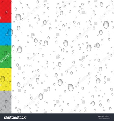 5 Water Drop In Diffrent Colours Images Stock Photos And Vectors