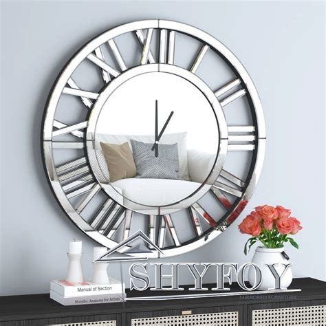 Jeni Oversized Round Wall Clock