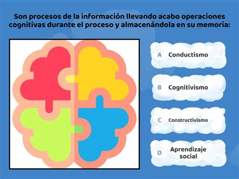 Teorías de aprendizaje y las inteligencias múltiples Cuestionario