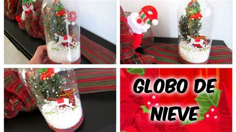 Diy Haz Tu Propio Globo De Nieve Navide O Especial De Navidad