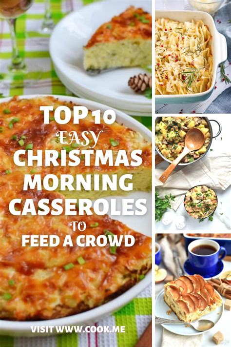 Top 10 Christmas Morning Casseroles To Feed A Crowd Cook Me Recipes