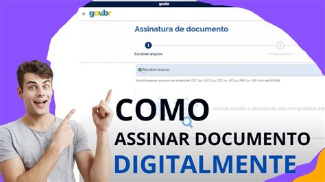 Como Assinar Documento Digital Conhecida Tamb M Como Assinatira Digital