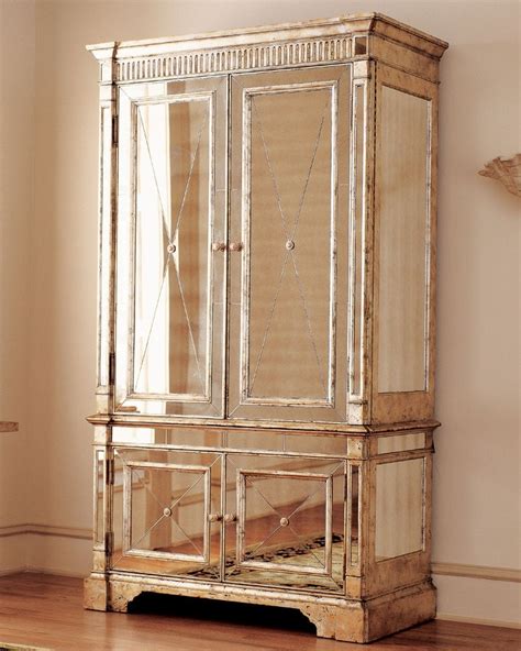 Mirrored Armoire Wardrobe Foter