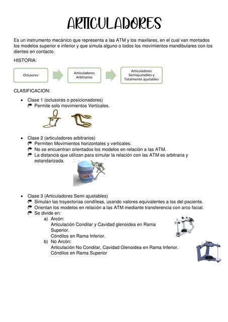 Articuladores Odonto Comunidad Udocz