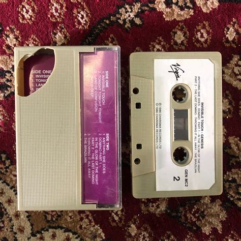 Genesis Invisible Touch Kaset Cassette Tape Hobbies Toys Music