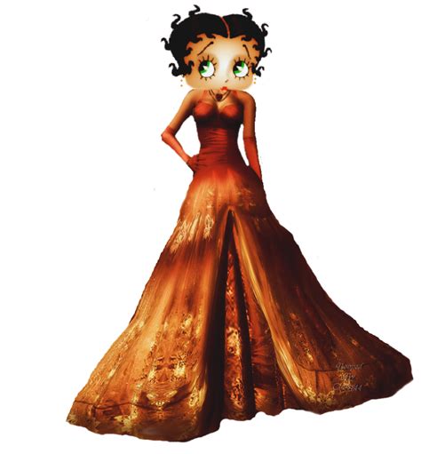 Trajes De Noche Betty Boop Boop Betty Boop Cartoon