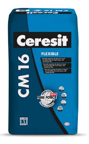 Flex Tile Adhesive Kg Ceresit Cm Plus Homemate Shop Co Uk