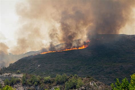 Incendi Grecia Stato Di Emergenza In Tutta L Isola Di Rodi Evacuate