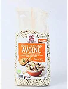 CELNAT GROS FLOCONS D AVOINE DEMETER 500G Amazon Fr Epicerie