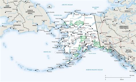 Stock Vector Map Of Alaska One Stop Map Printable Map Of Alaska