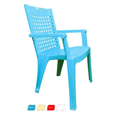 With Hand Rest Arms Plastic Garden Chair At Piece In Nashik