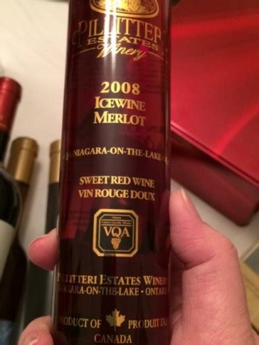 Pillitteri Estates Icewine Merlot Vivino Australia