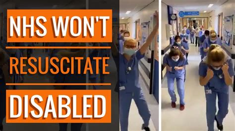 Nhs Wont Resuscitate The Disabled Rant Youtube