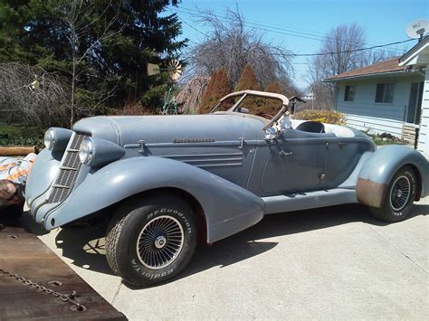 Replica Kit Makes 1935 AUBURN SPEEDSTER BOATTAIL Auburn Replicas