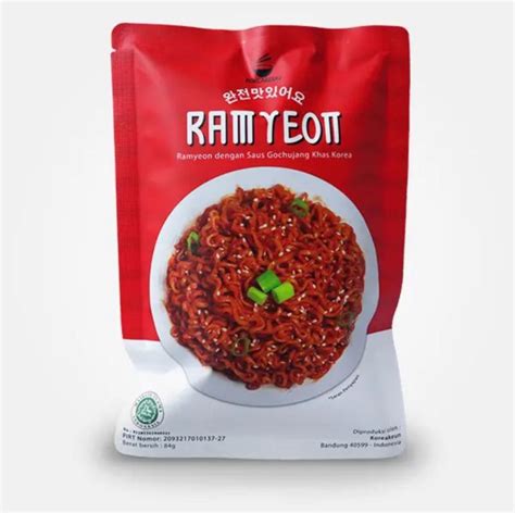 Cod Ramyoen Koreakeun Mie Pedass Nampol Korea Best Seller Di