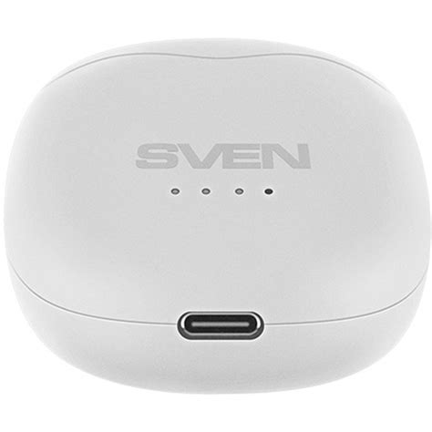 Беспроводная гарнитура SVEN E-727BT Bluetooth белый (SV-019891 ...