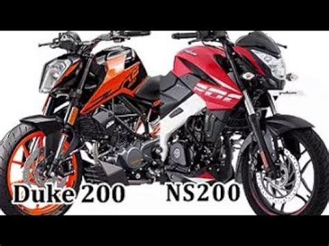 Bajaj Pulsar NS 200 Vs KTM 200 Duke Main Differences Between KTM 200