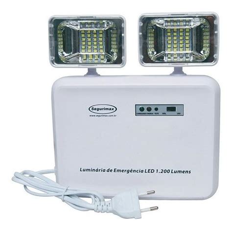 Lumin Ria Luz De Emerg Ncia Led Lumens Far Is Segurimax