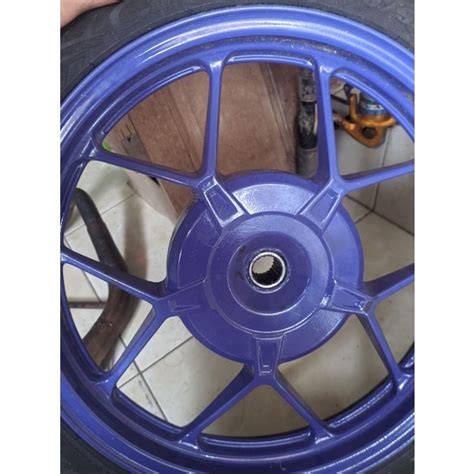 Jual Sepasang Velg Vario 125 Vario 150 Second Repaint Ungu Bisa