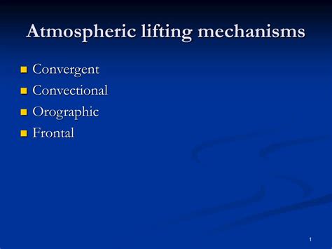 Convergent Lifting