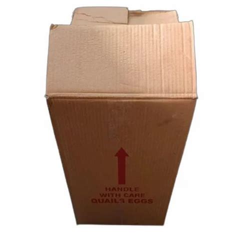 5 Ply Corrugated Packaging Box At Rs 55 Piece 5 Ply Corrugated Box In