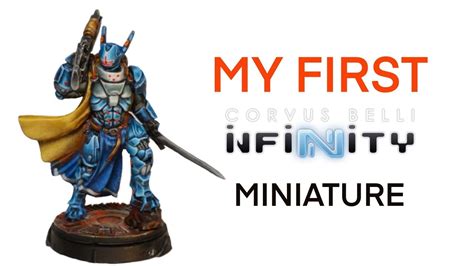 Painting My First INFINITY Miniature Corvus Belli Panoceania YouTube