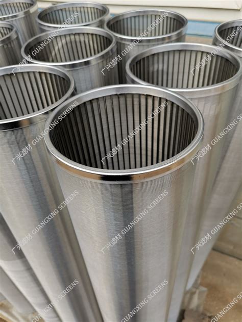 Johnson Screens Stainless Steel Vee Wire Slot Screens For Well