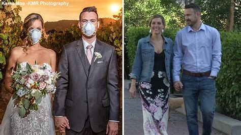 Kincade Fire: Chicago couple's smoky wedding photo at Sonoma County ...