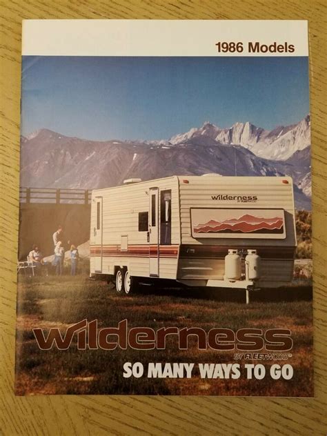 Fleetwood Wilderness 5th Wheel Manual