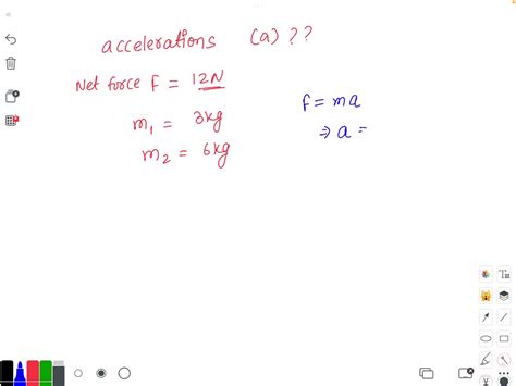 Determine The Accelerations That Result When A N Net Force Is