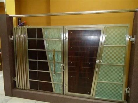 Swing Modern Stainless Steel Main Gate Designs For Homes At Rs 1400 Sq