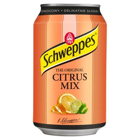 Schweppes Citrus mix szénsavas üdítőital 0 33l