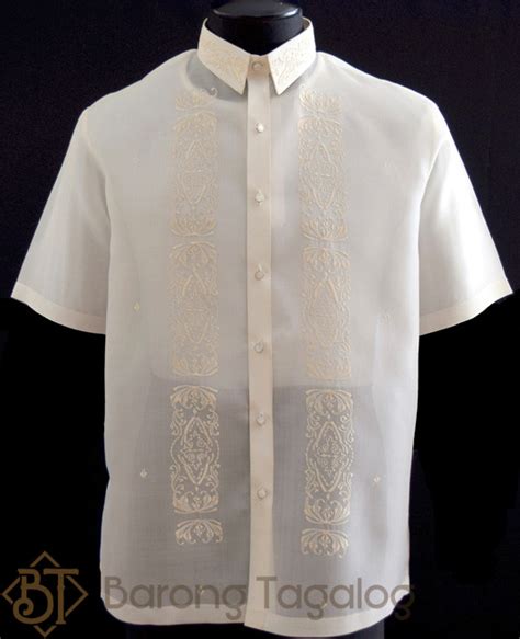 Short Sleeve Barong Tagalog Barong Tagalog